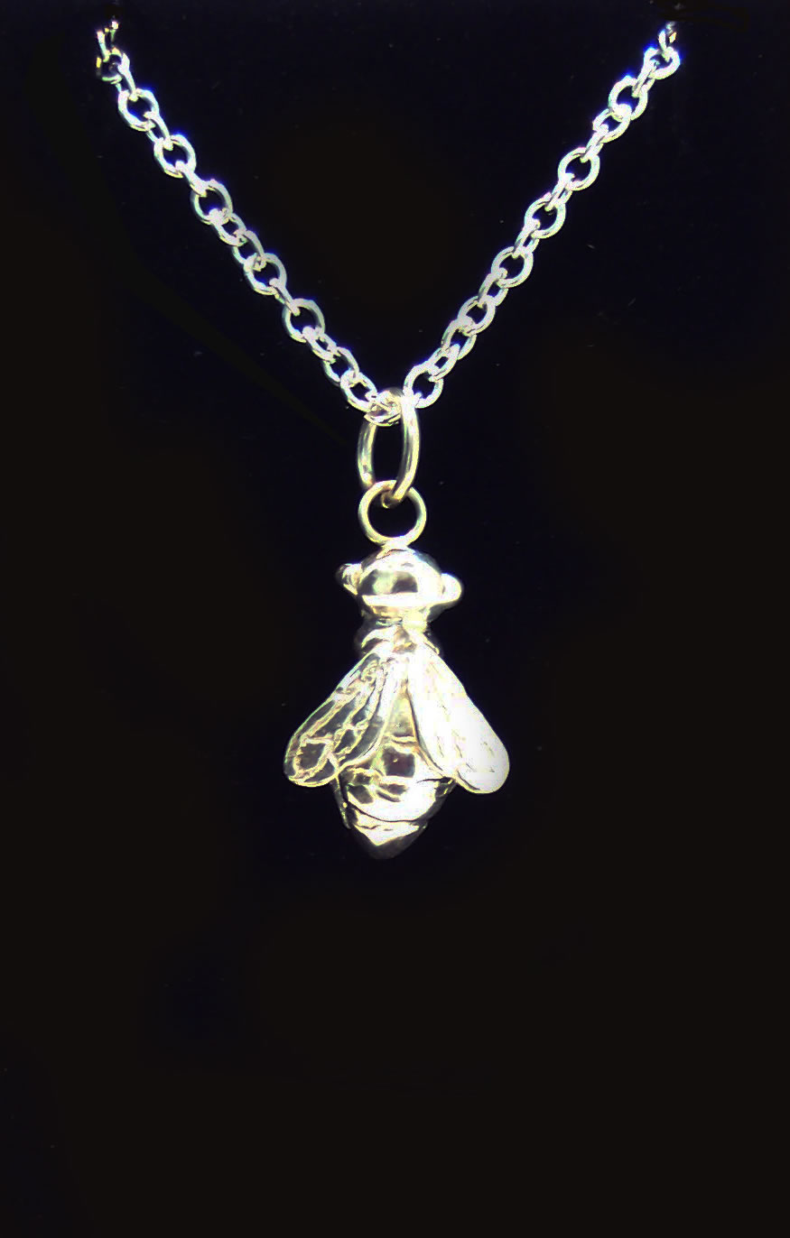 Silver Bee Necklace.jpg